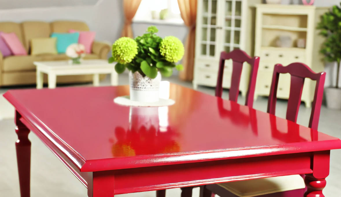 Painted Dining Room Table